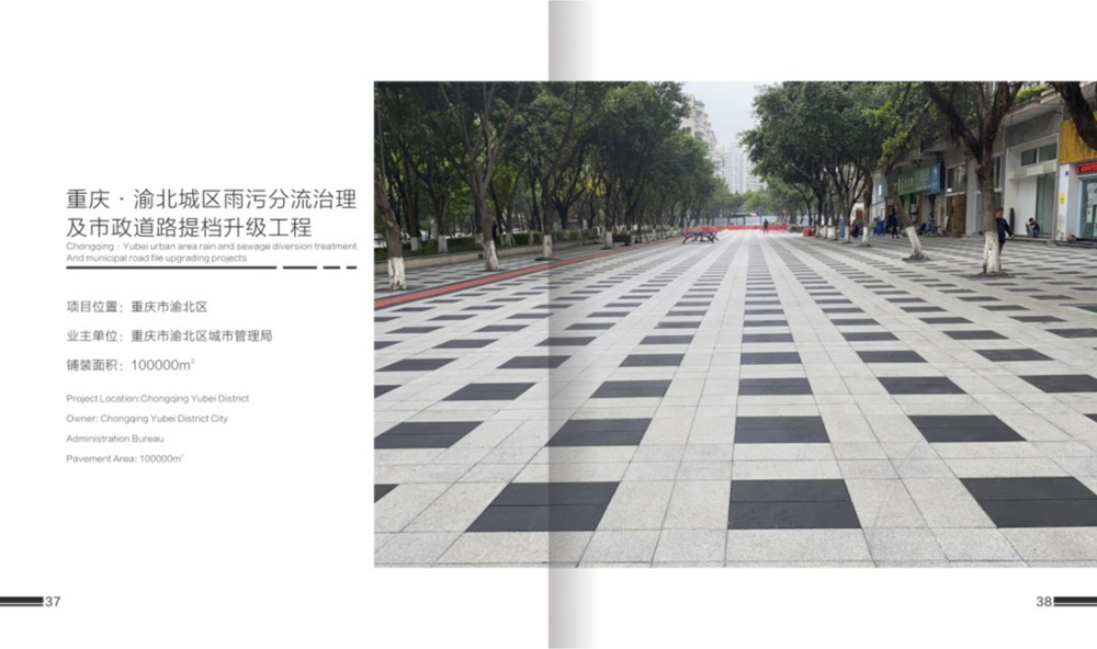 重慶渝北區(qū)雨污分(fēn)流治理(lǐ)及市政道路提檔升級工(gōng)程